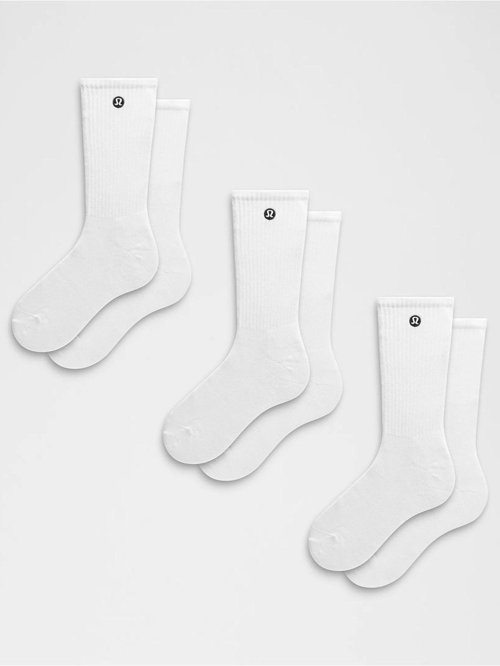 Lululemon Daily Essentials Socks 3 Pack